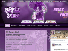 Tablet Screenshot of mypurplestuff.com